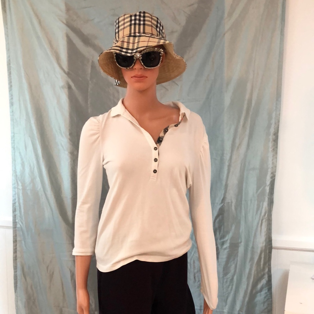 Burberry long sleeve cotton shirt